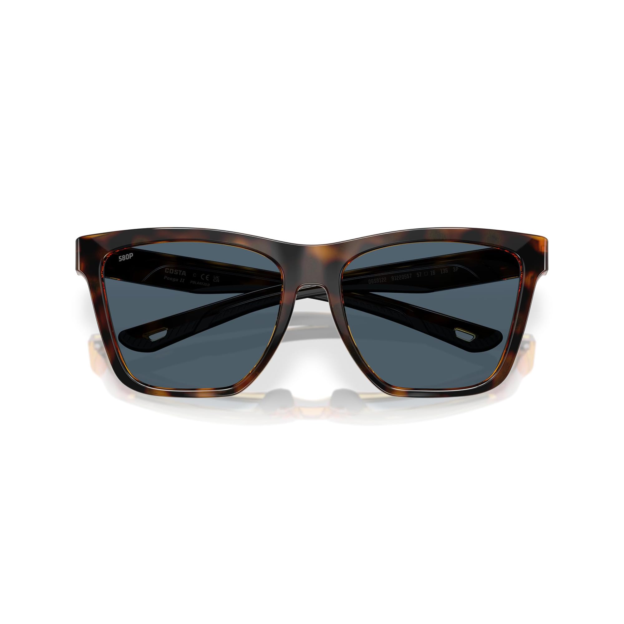 Costa Del Mar side profile showing temple detail and secure fit for active comfort