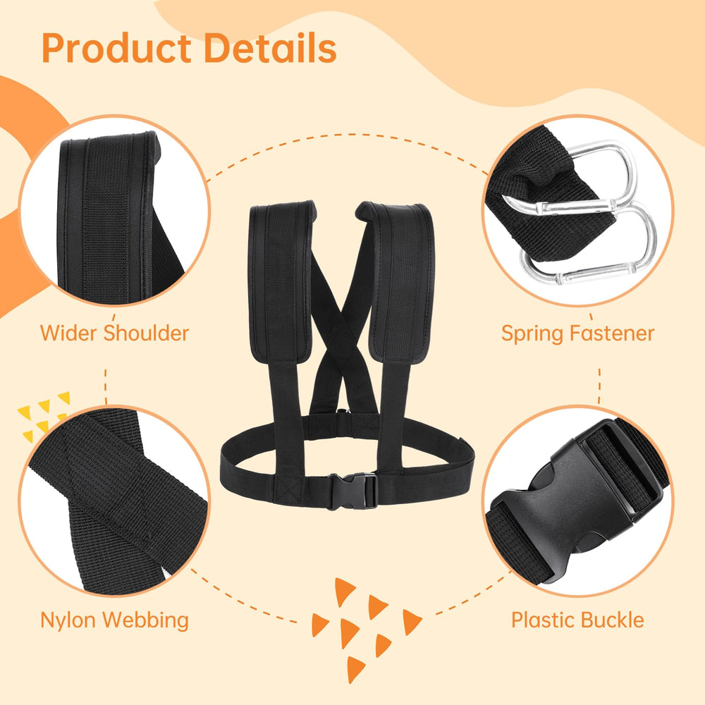 COSYOO metal spring fastener and pulling belt detail for quick, secure connection