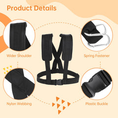 COSYOO metal spring fastener and pulling belt detail for quick, secure connection