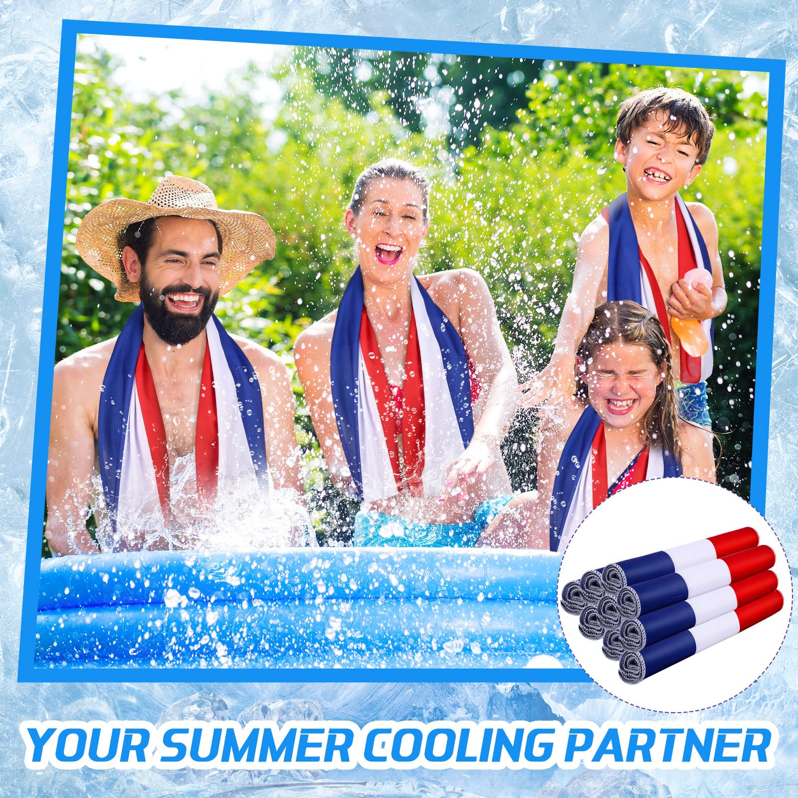 Coume label showing UPF 50 and fabric benefits for sun protection