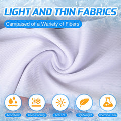 Coume towel on neck during outdoor activity demonstrating cooling comfort
