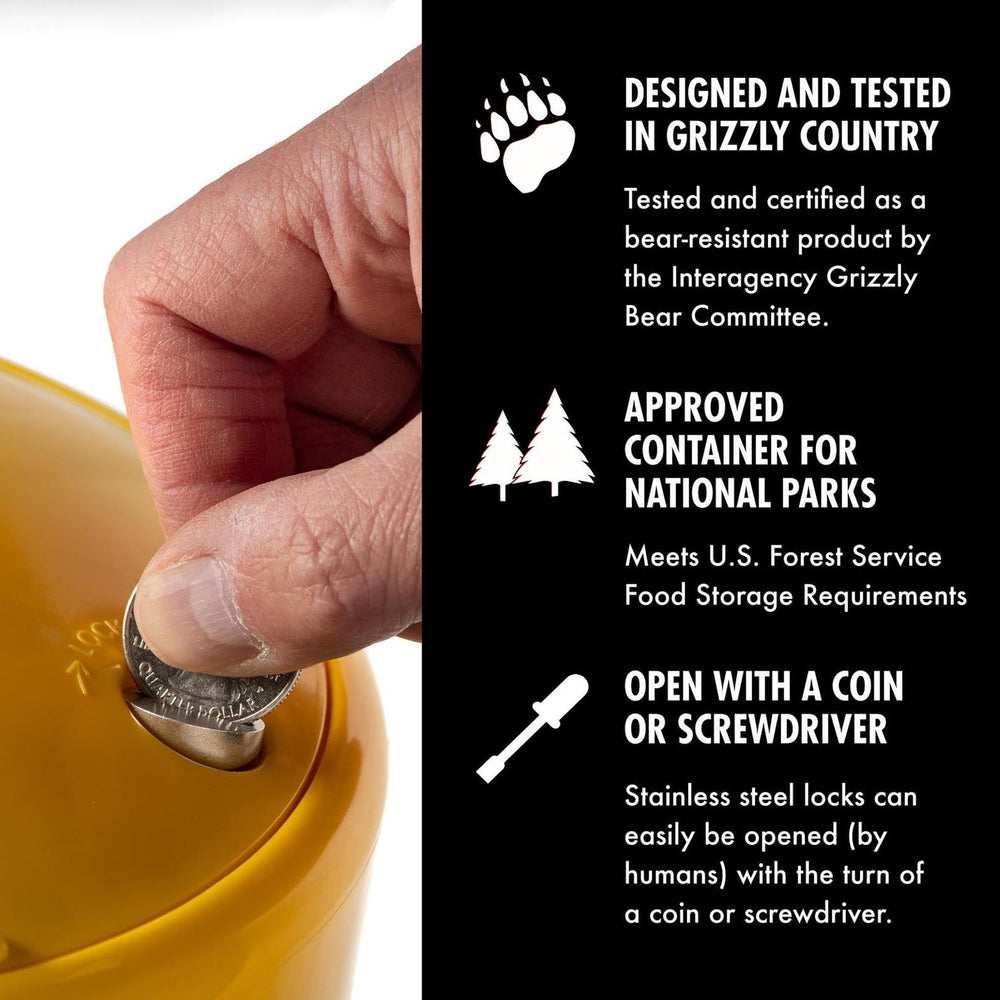 Counter Assault in campsite illustrating safe food storage and wildlife protection
