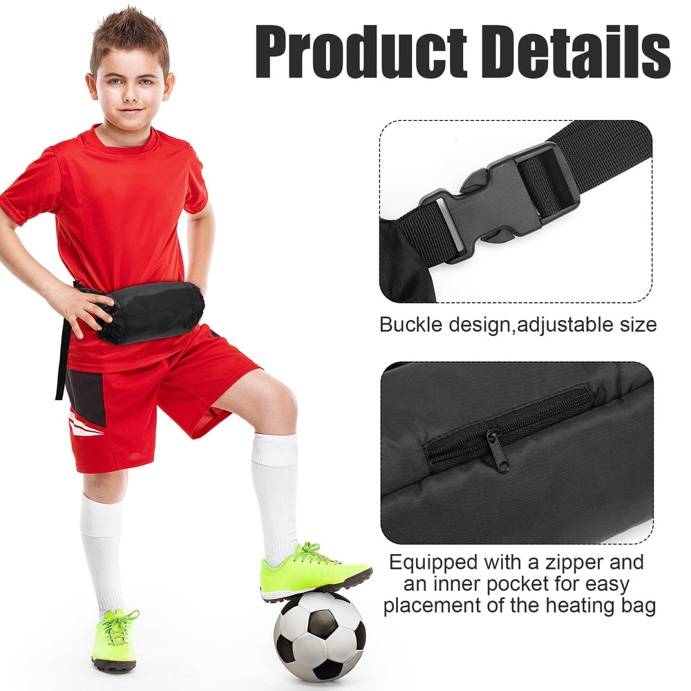 cozypower zipper pocket detail securing disposable warmers safely
