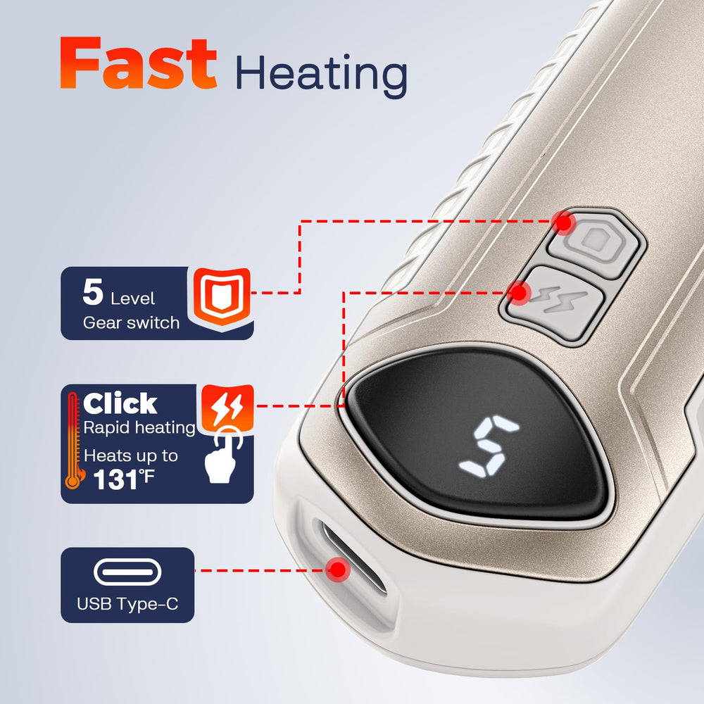 Cozyverge close-up of heated surface, showing rapid warmth and durable finish benefit