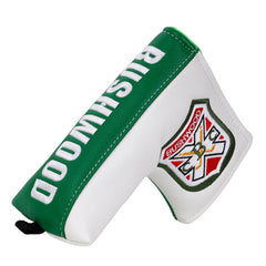 CRAFTSMAN GOLF front view showing Bushwood shield logo and clean white-and-green styling for visibility