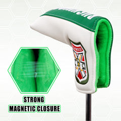 CRAFTSMAN GOLF heavy fur pile lining close-up protecting putter finish and cushioning impact