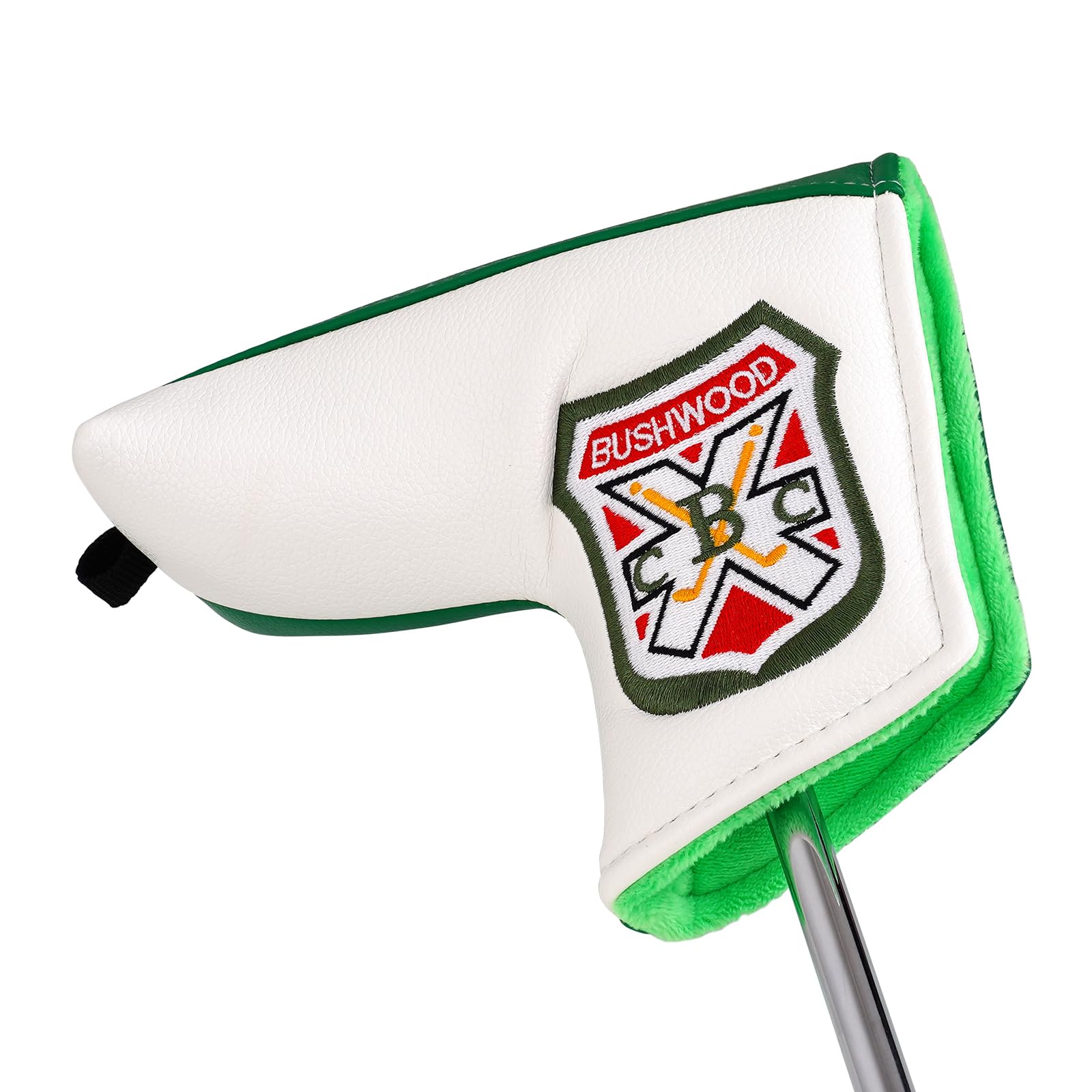 CRAFTSMAN GOLF headcover on golf cart showcasing polished style and easy access during play