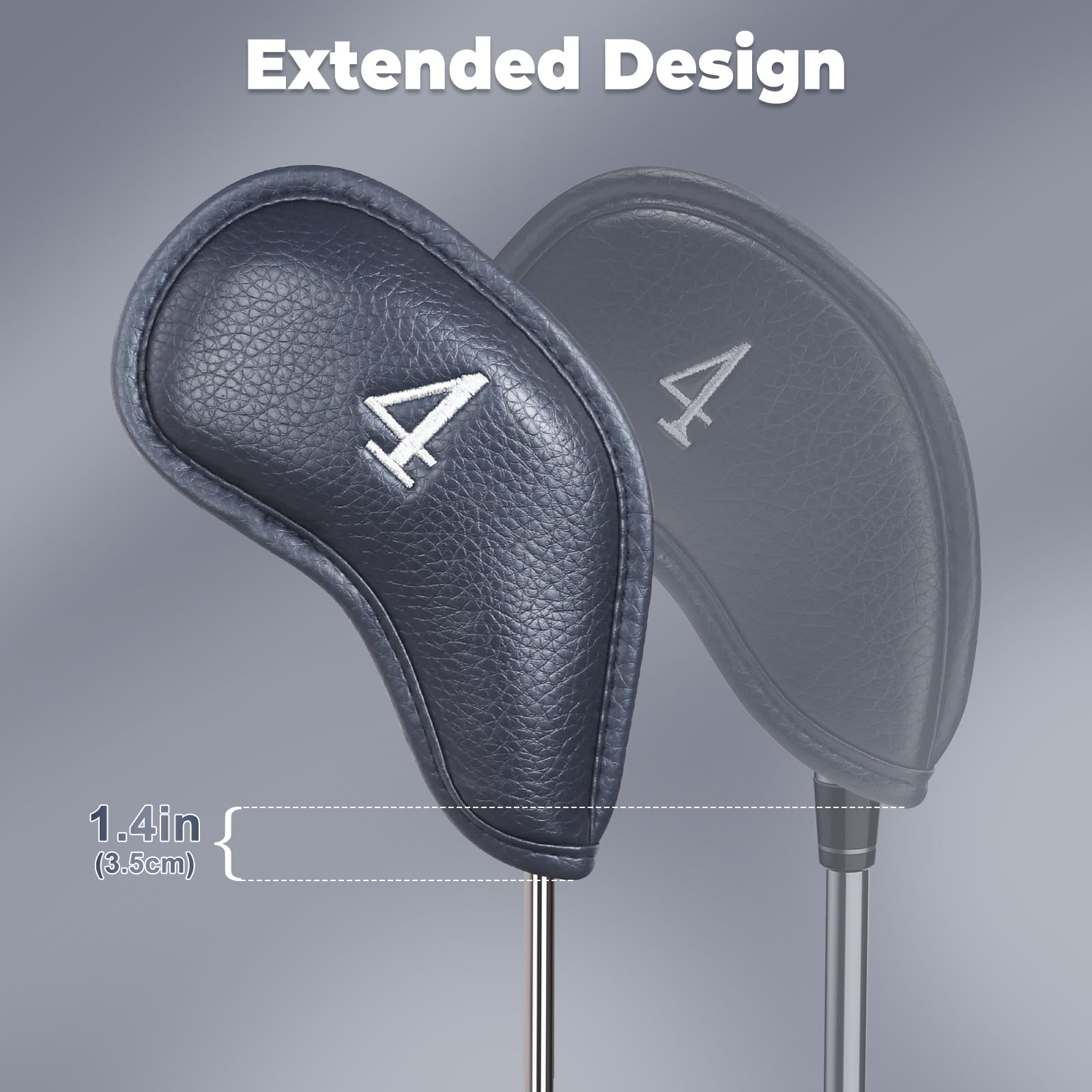 CRAFTSMAN GOLF inner lining and padding detail protecting club faces effectively