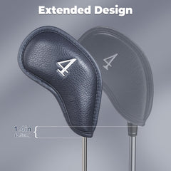 CRAFTSMAN GOLF inner lining and padding detail protecting club faces effectively