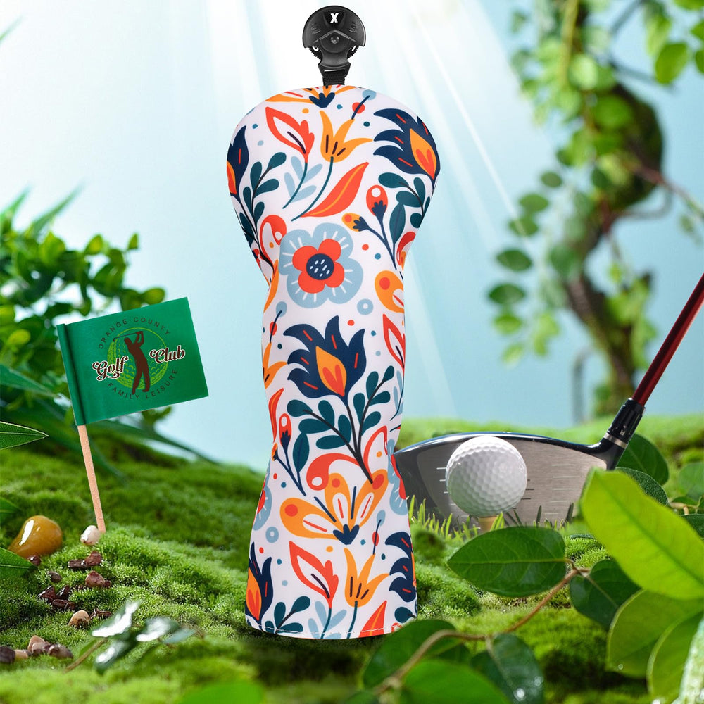 CRAFTSMAN GOLF floral covers on course adding style and visibility