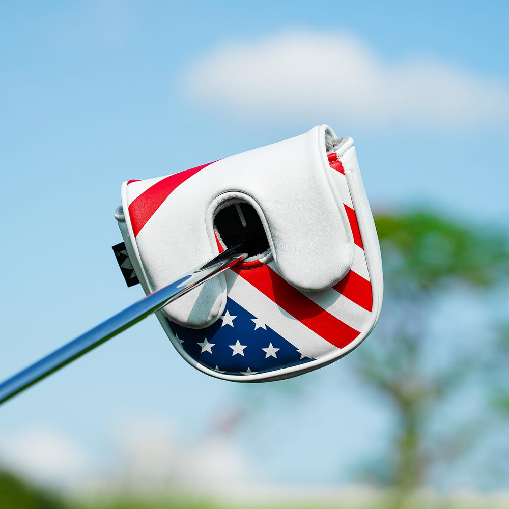 CRAFTSMAN GOLF headcover on a golf bag offering stylish protection