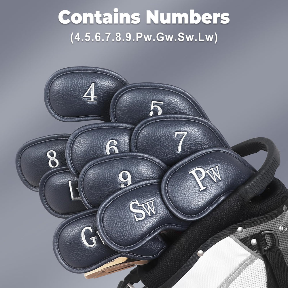 CRAFTSMAN GOLF scale comparison with an iron to show snug, precise fit