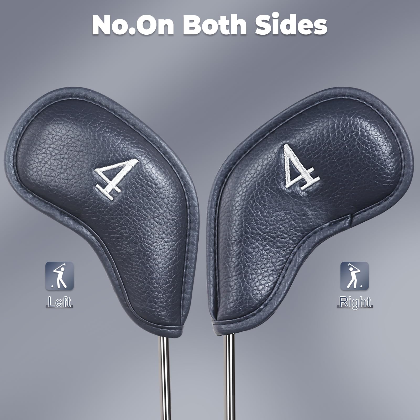 CRAFTSMAN GOLF side profile showing longer shape for hosel and shaft coverage