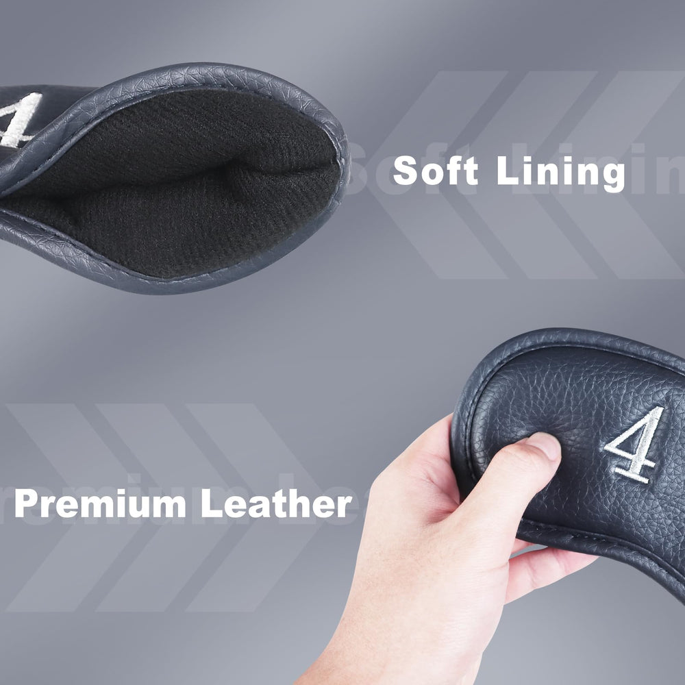 CRAFTSMAN GOLF silver numbers on both sides for easy left or right-handed use