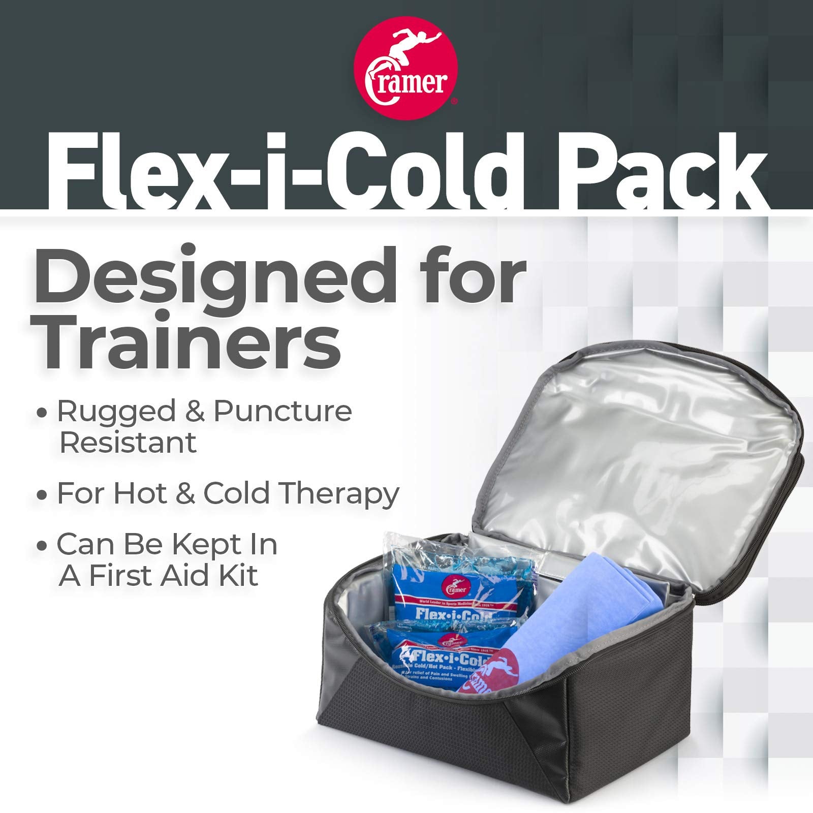 Cramer printed instructions label showing safe heating and cooling guidance