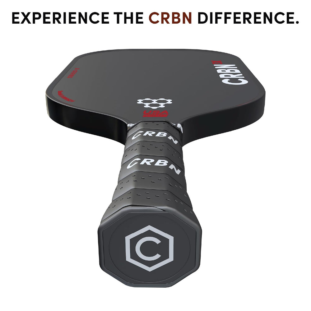 CRBN Pickleball edge profile highlighting 16mm core for balanced power control