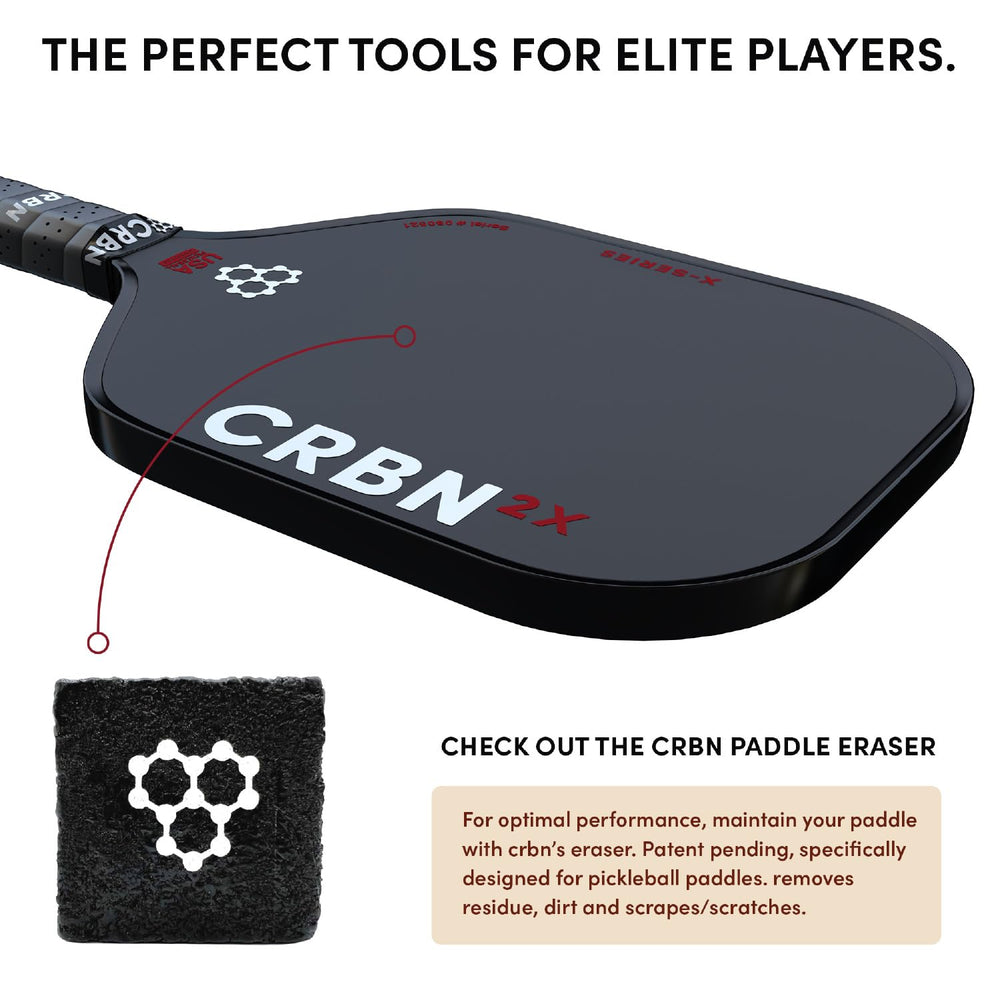 CRBN Pickleball unibody neck detail emphasizing increased durability and stiffness