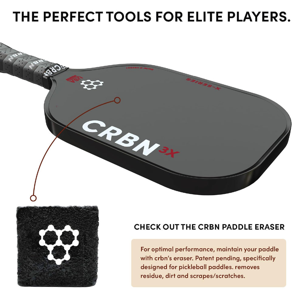 CRBN Pickleball unibody neck detail demonstrating reinforced durability and stiffness