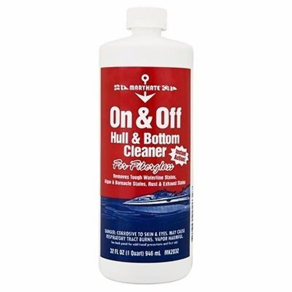 CRC Hull & Bottom Cleaner front label showing product and stain-removal benefit