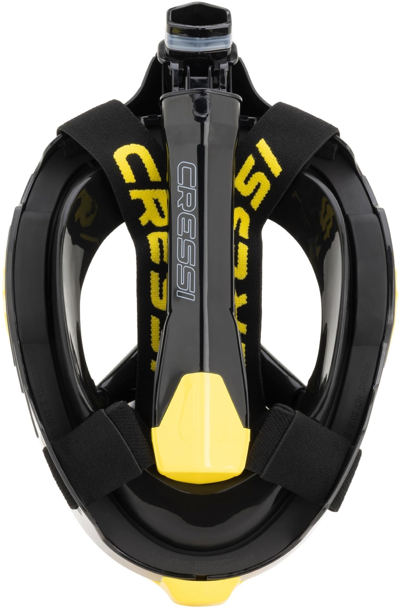 CRESSI Bali dry-top snorkel detail illustrating water-prevention breathing benefit
