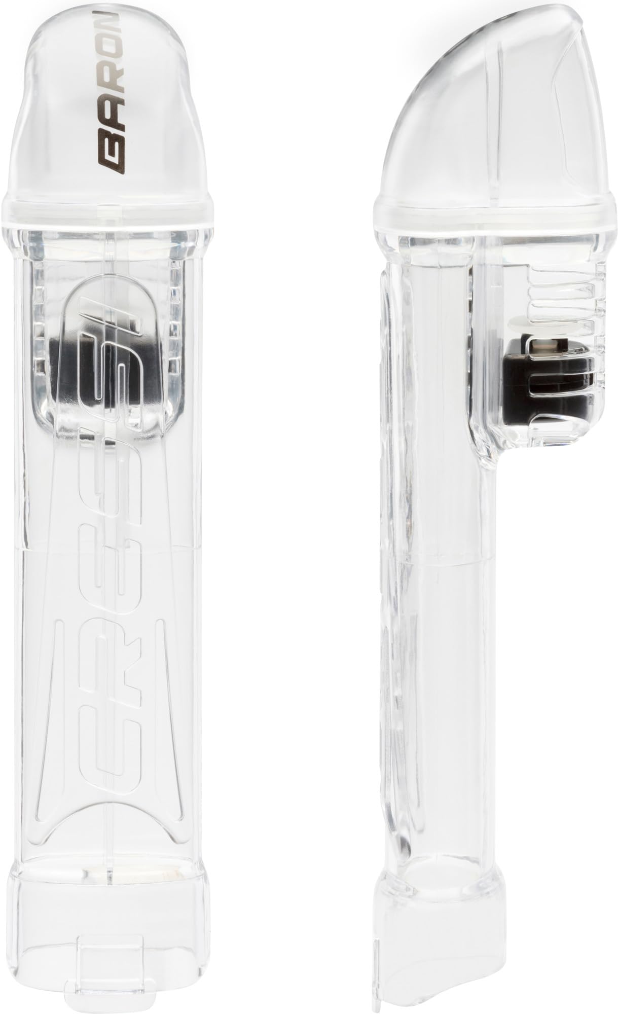Cressi Baron Junior next to ruler showing size and scale benefit appropriate fit for kids