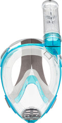 Cressi Baron Junior side profile highlighting polycarbonate frame and secure strap benefit durability