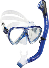 CRESSI Ocean Combo front packaging showing compact travel set and color