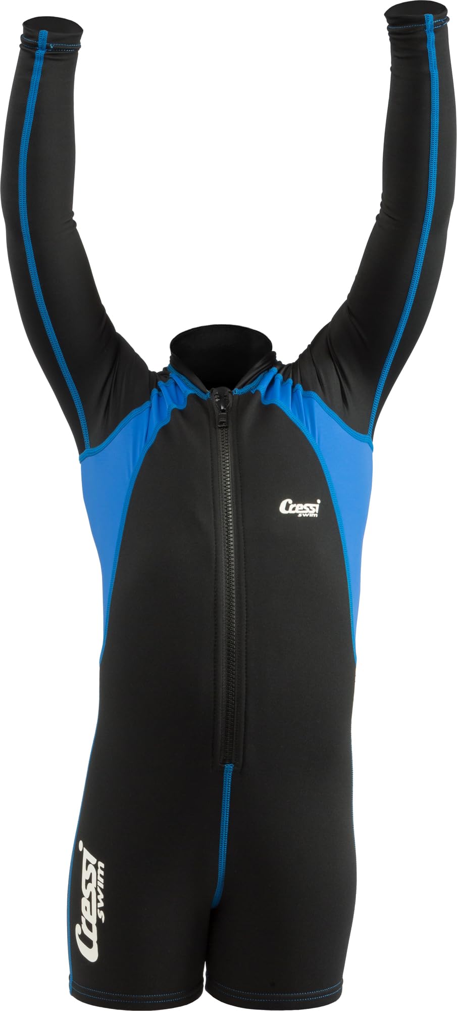 Cressi side elastane detail displaying stretch and freedom of movement benefit