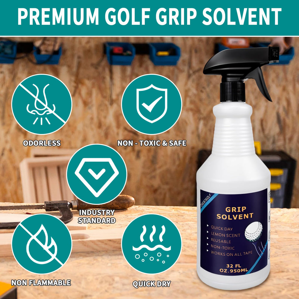Crestgolf close-up of trigger sprayer delivering controlled mist for even coverage