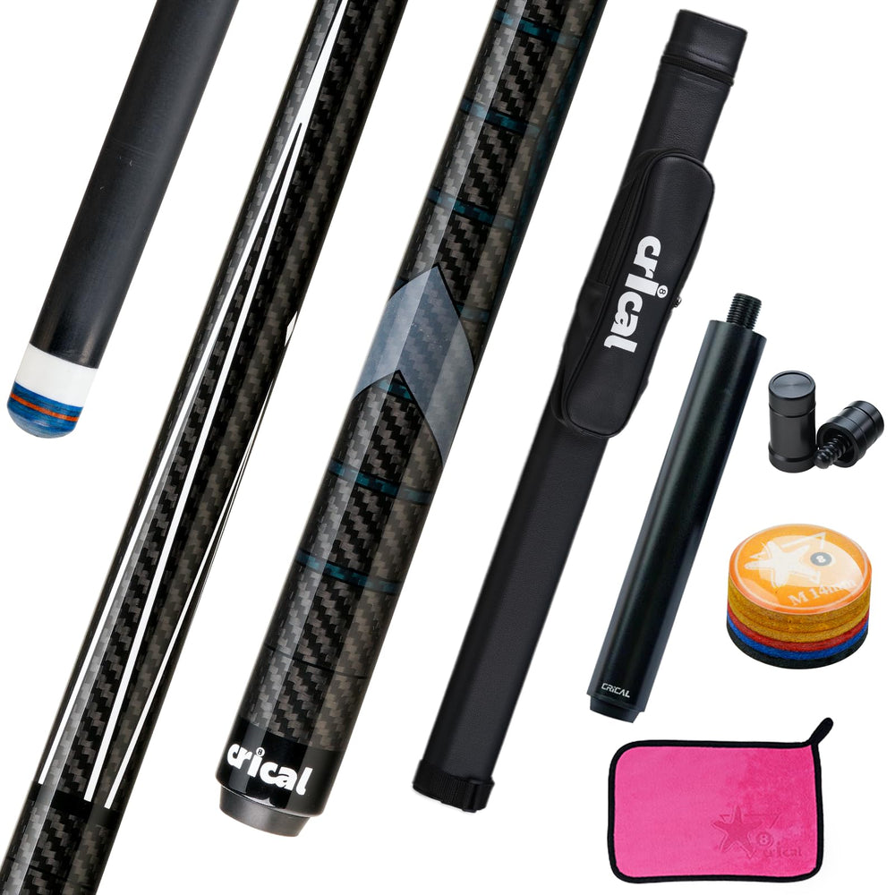 CRICAL front profile showing cue balance and sleek design