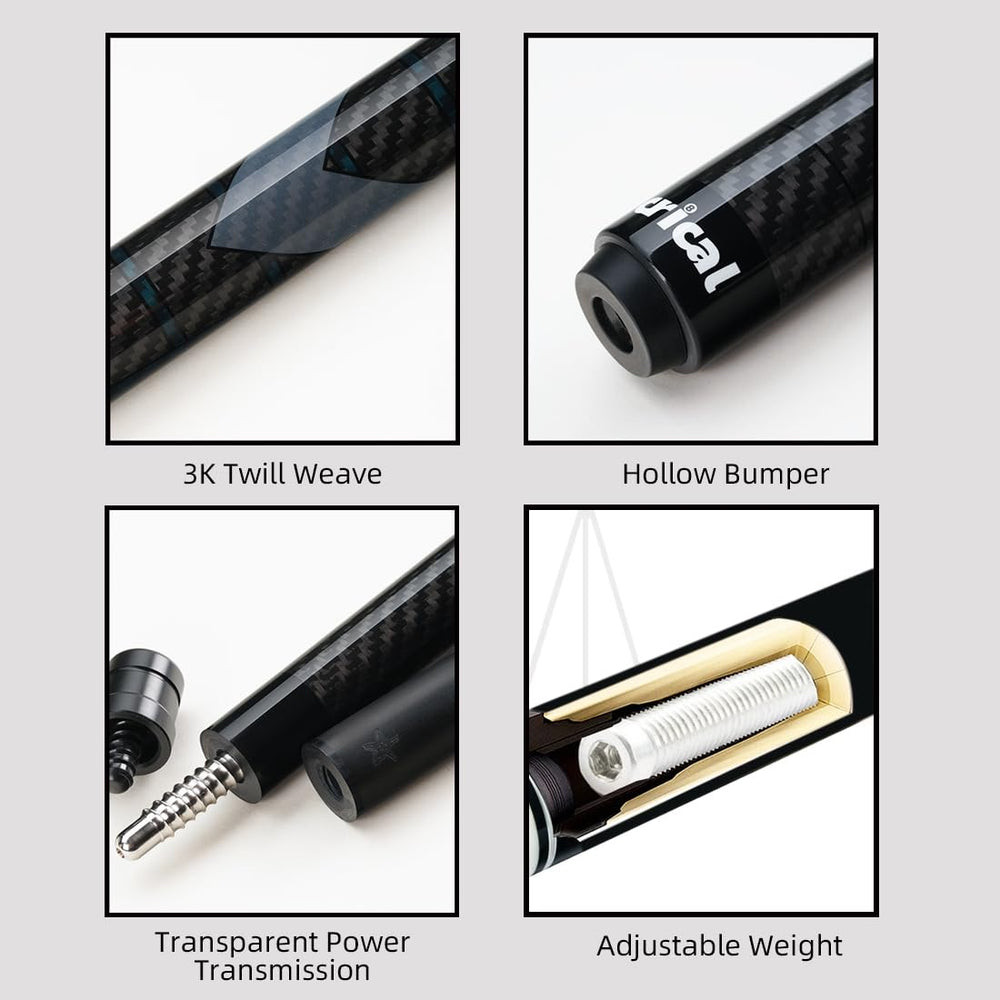 CRICAL complete packaged set with towel spare tip and case