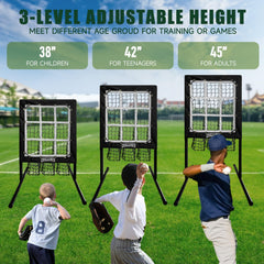 Cricosner height adjustment mechanism displayed for adaptable training positions