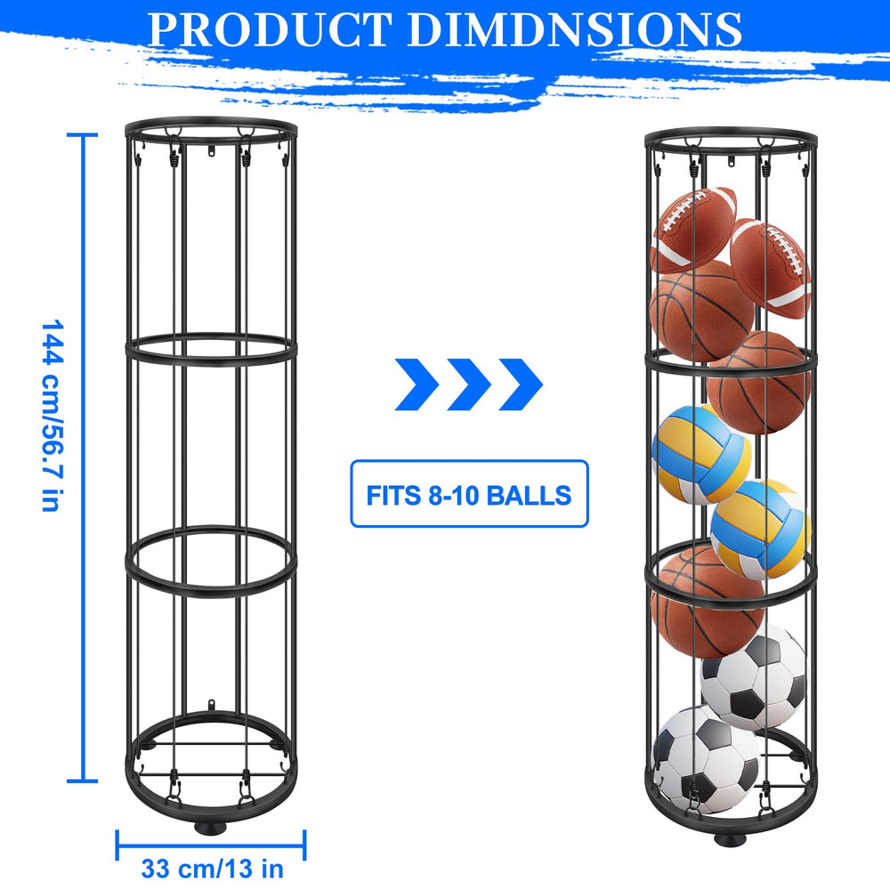 CROSDE rack in a garage lifestyle scene frees clutter and simplifies storage