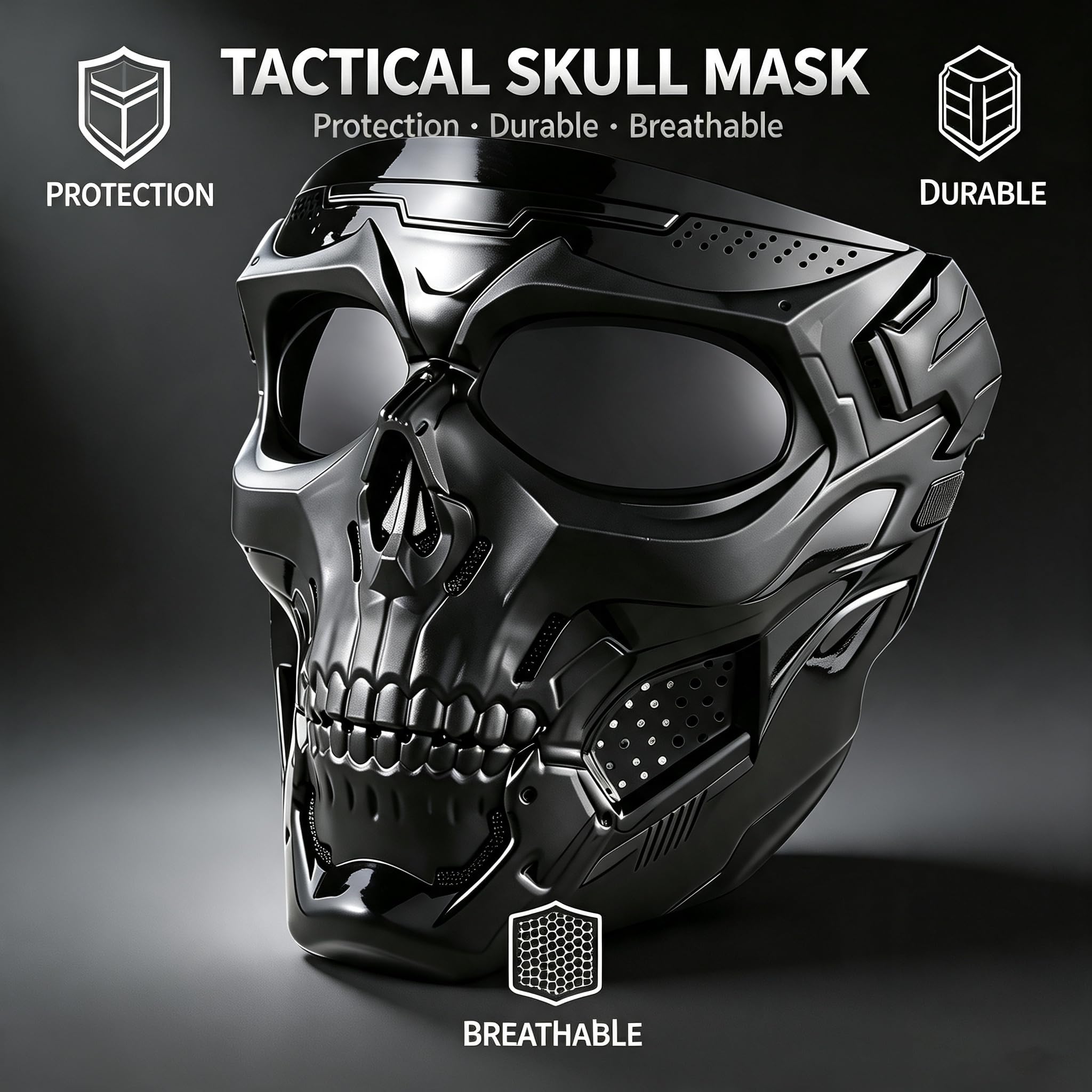 CROSSBODY two masks flat lay for cosplay pairing and spare use