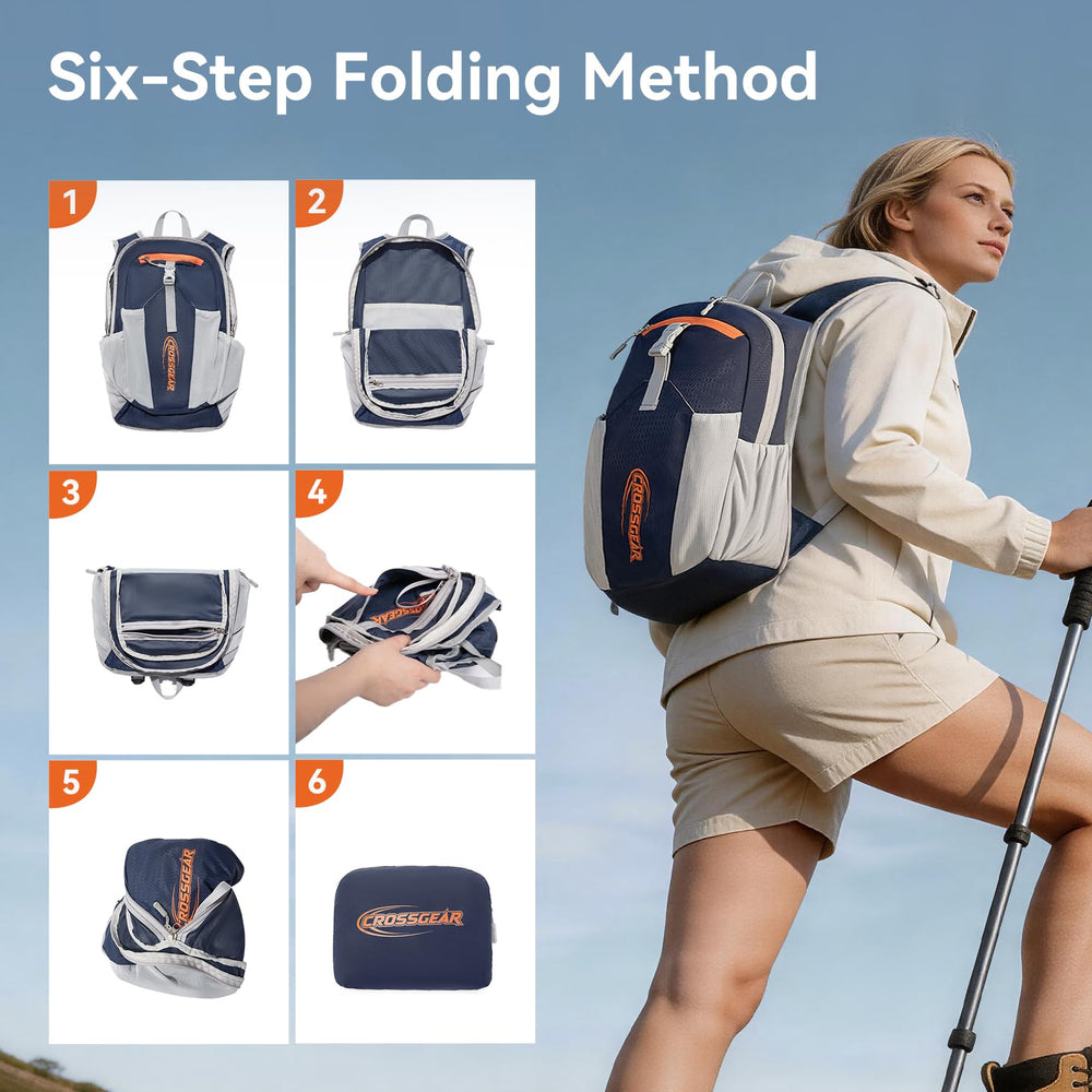CROSSGEAR worn by hiker on trail demonstrating comfort and breathability