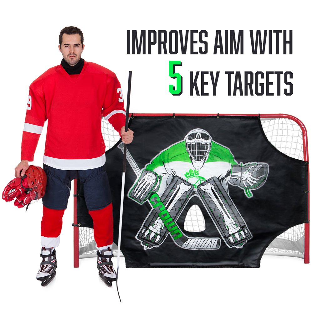 Crown Sporting Goods weighted bottom hem for wind stability and consistent practice