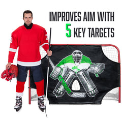 Crown Sporting Goods weighted bottom hem for wind stability and consistent practice