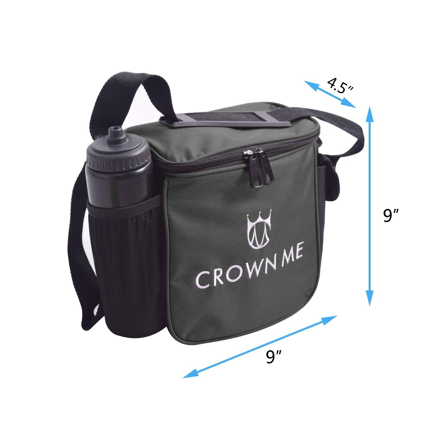 CROWN ME player throwing a disc demonstrating form and on-course use