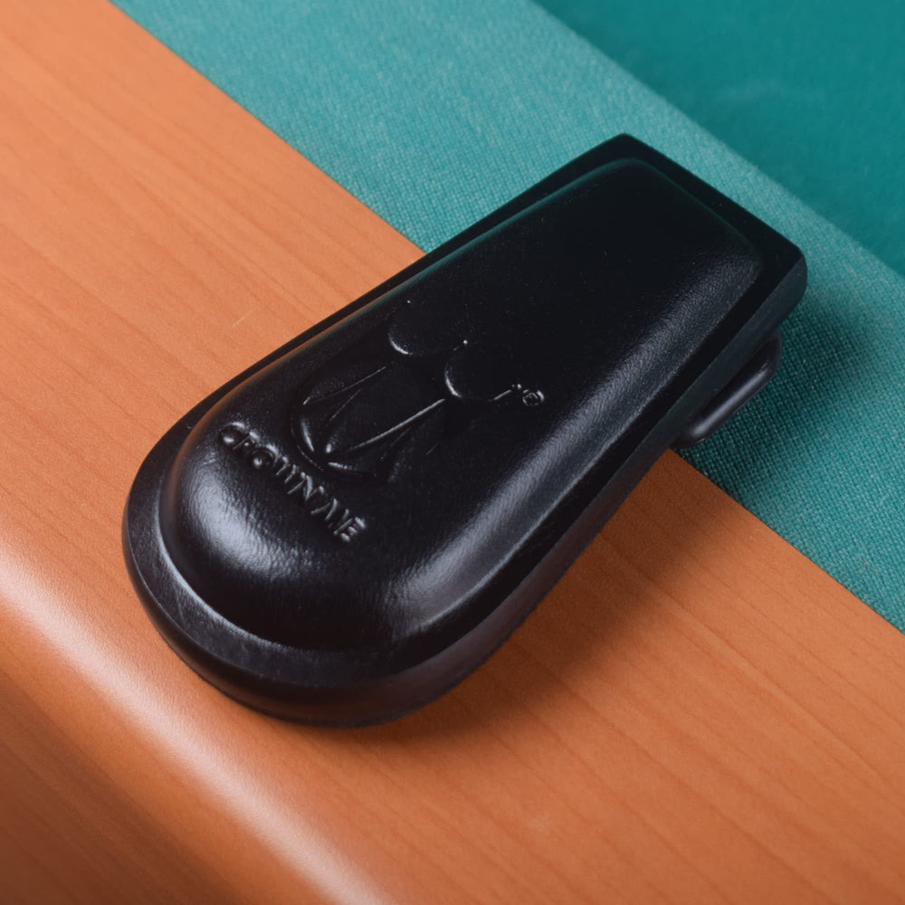 CROWN ME side profile showcasing modern leather design and space-saving shape