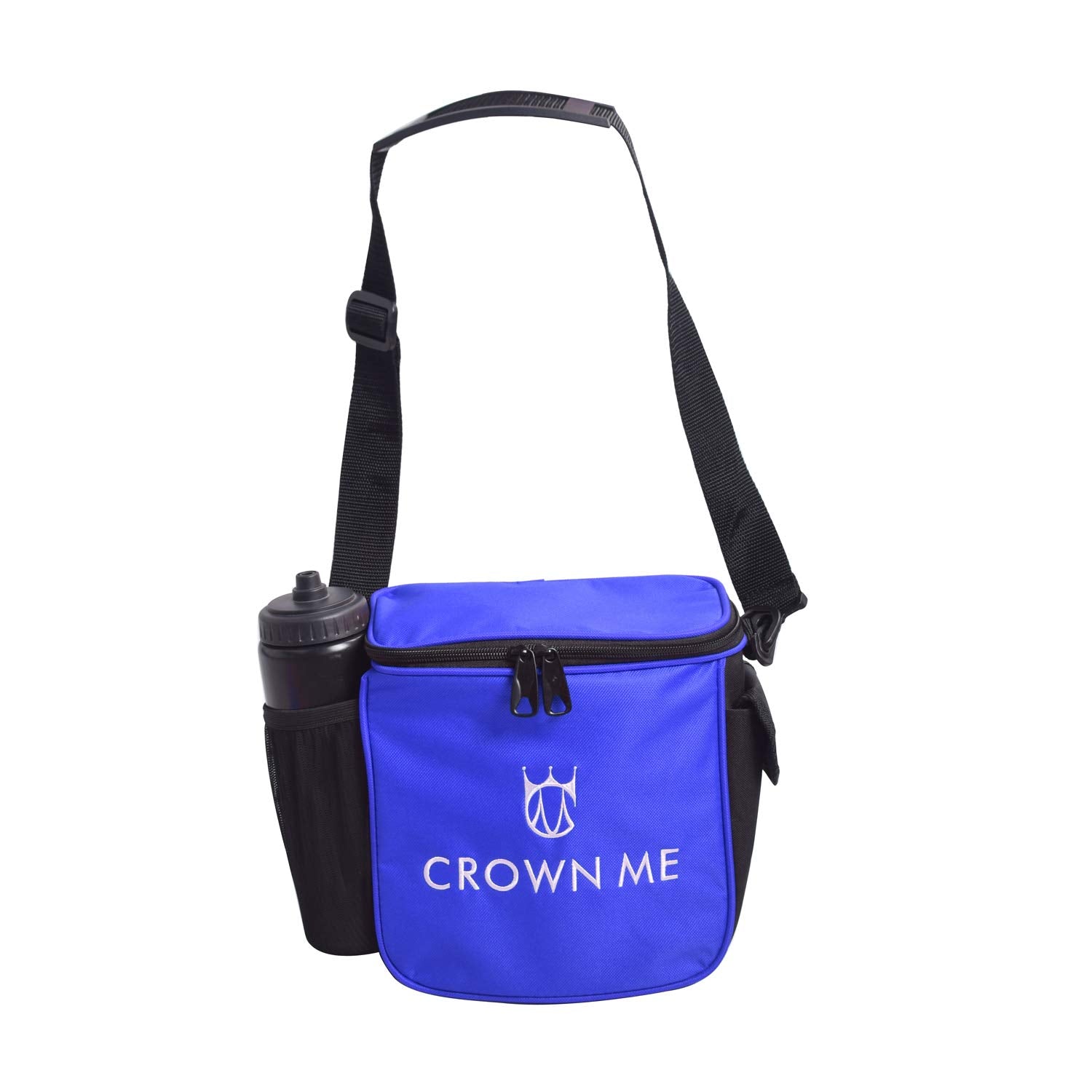CROWN ME embroidered towel and mini marker detail, keeps discs clean and ready