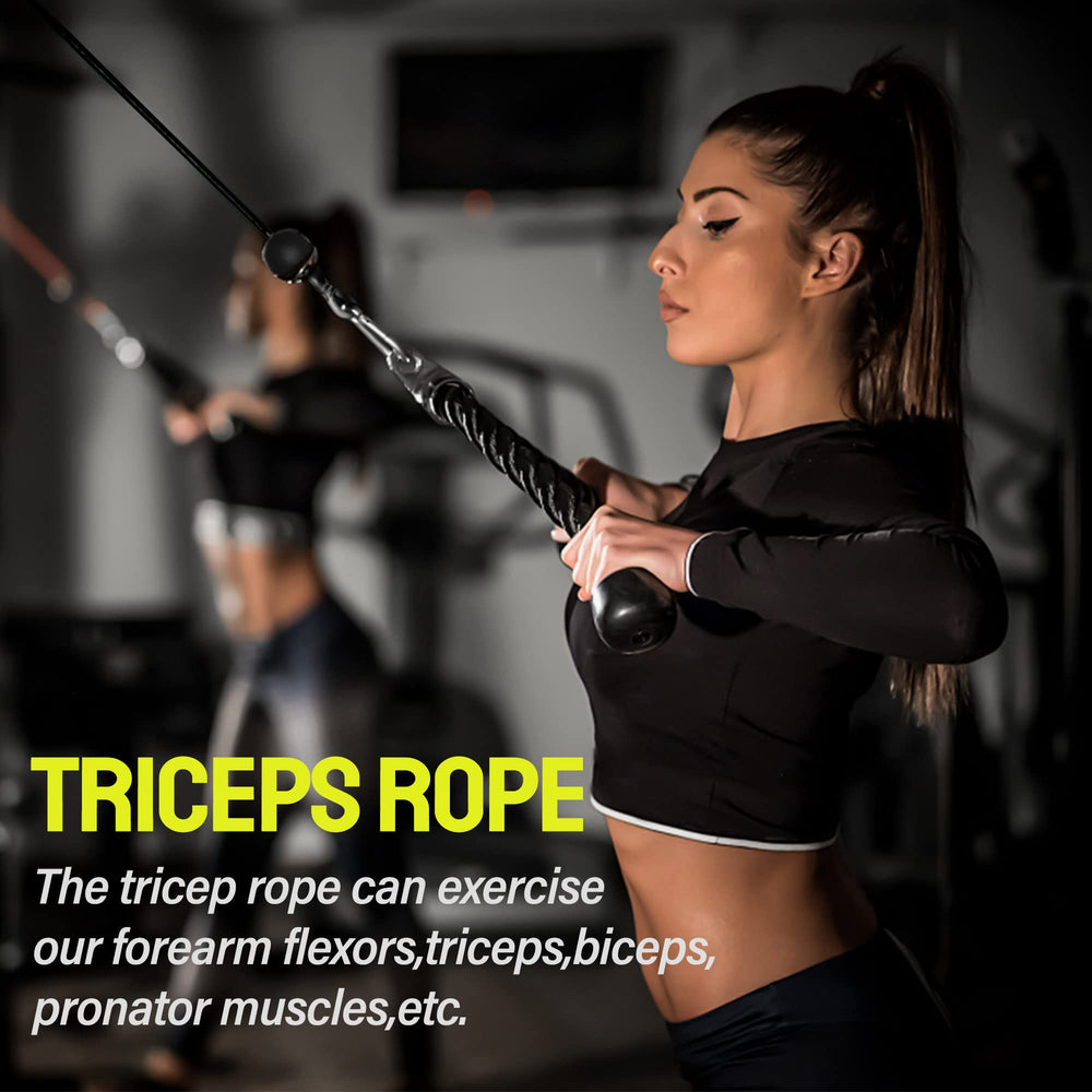 CRRXIN ankle strap and handle set showing comfort and exercise options