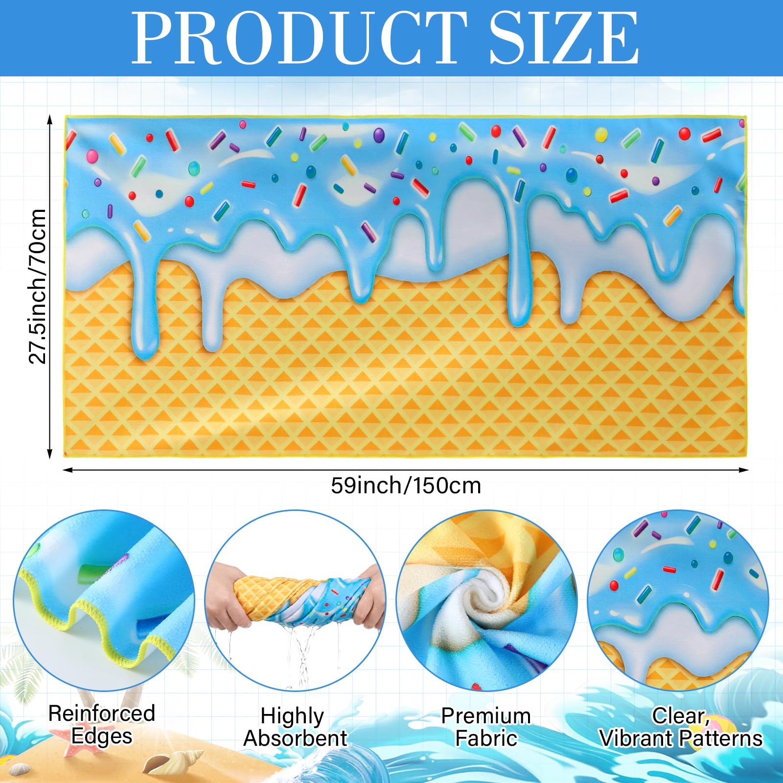 CrystalSylara close-up microfiber texture showing soft fibers and fast-dry benefit