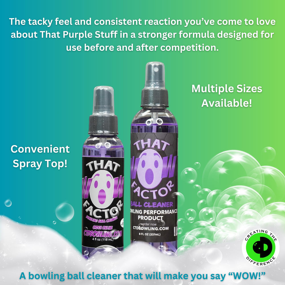 Creating the Difference cleaner applied to towel for fast oil removal