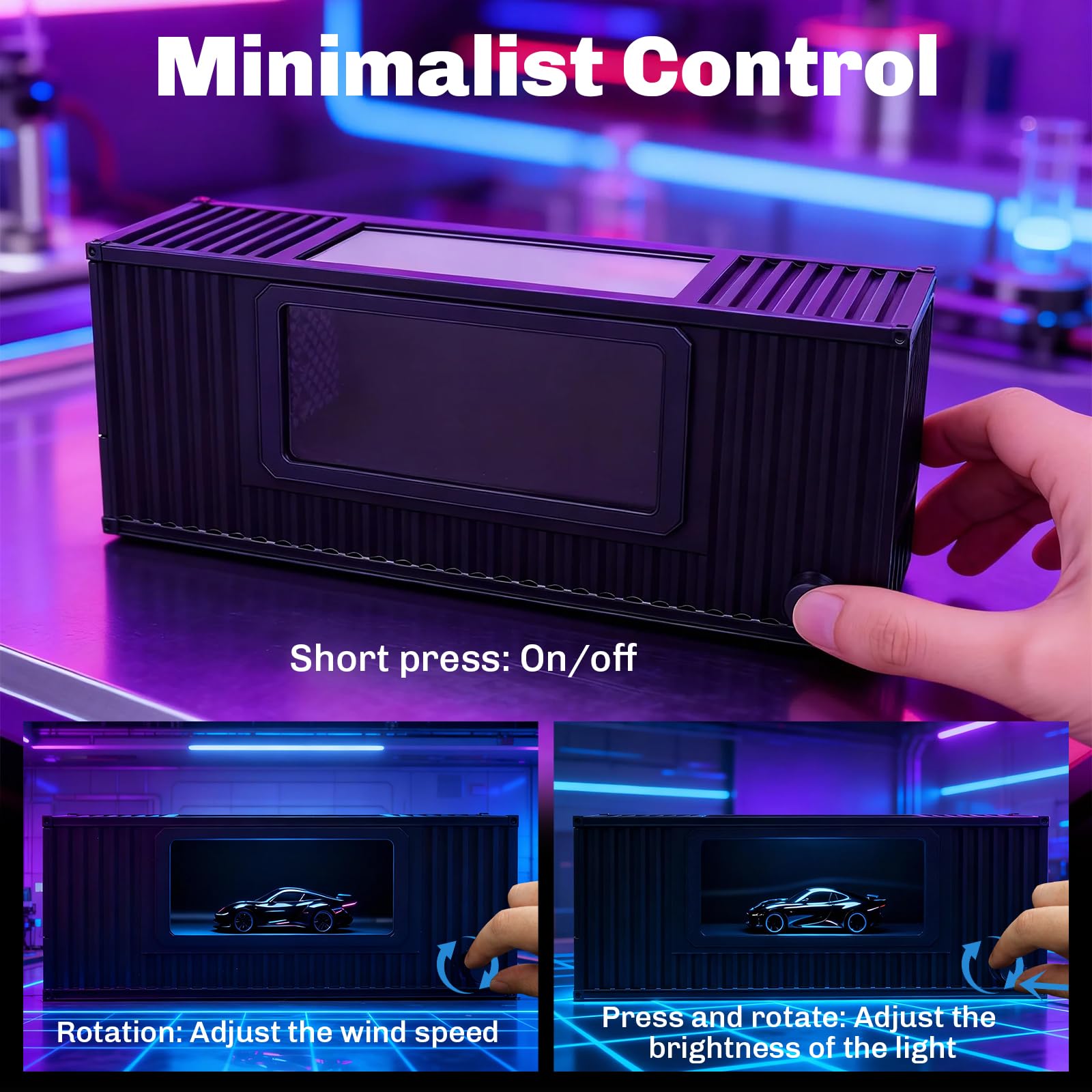 Ctemnpho textured black finish and build detail, communicates premium durable look