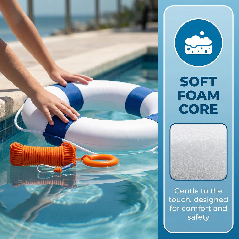 CtopoGo coiled rescue rope and hand ring showing tidy storage convenience