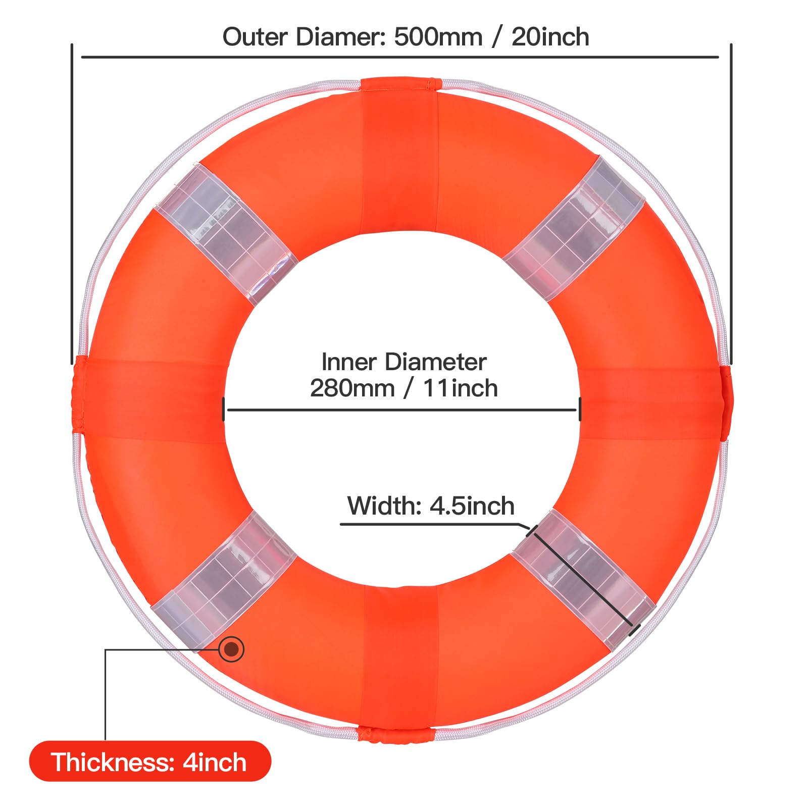 CtopoGo decorative wall-mounted ring as nautical safety accent