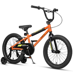 cubsala front angle view showing orange bike and sturdy frame benefit