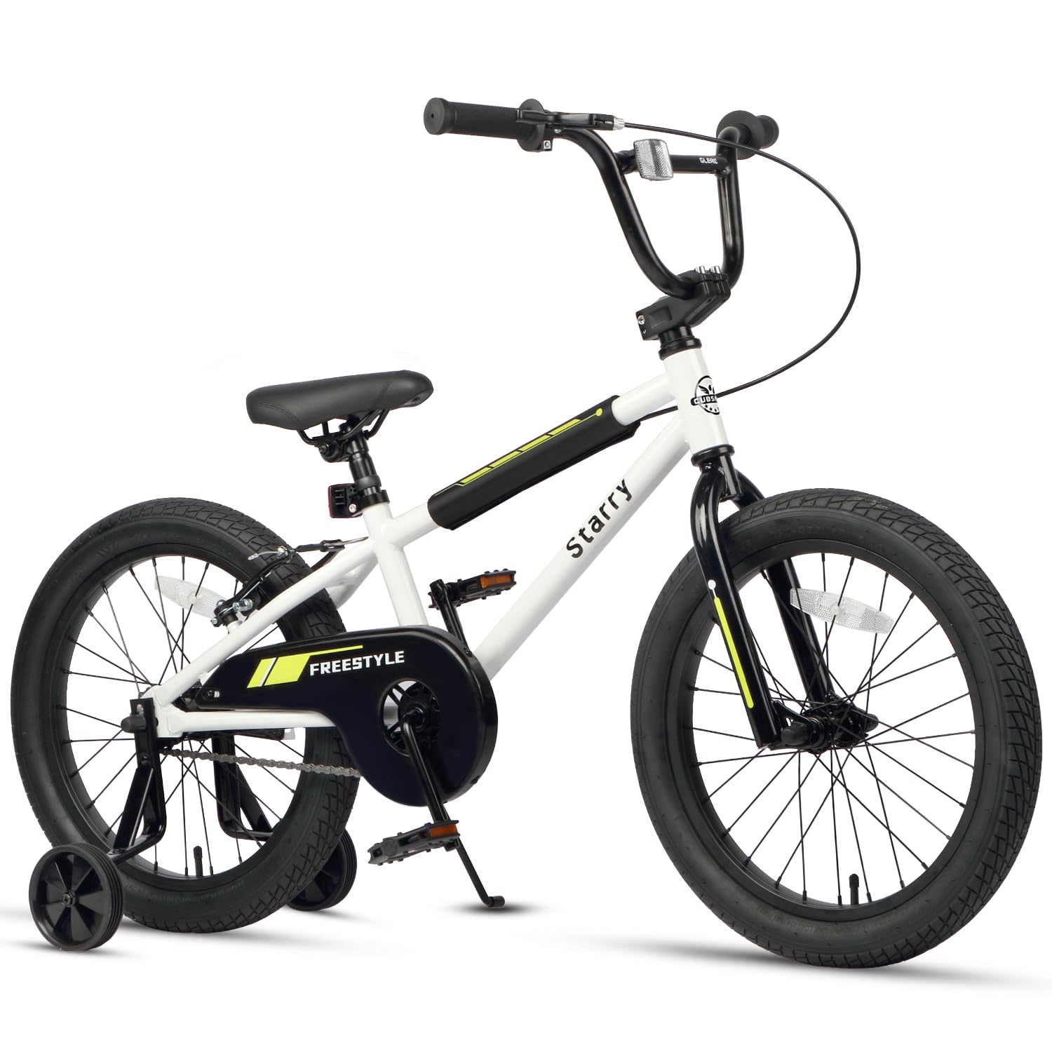 cubsala front profile 18 inch bike showing BMX-style frame and balance benefits