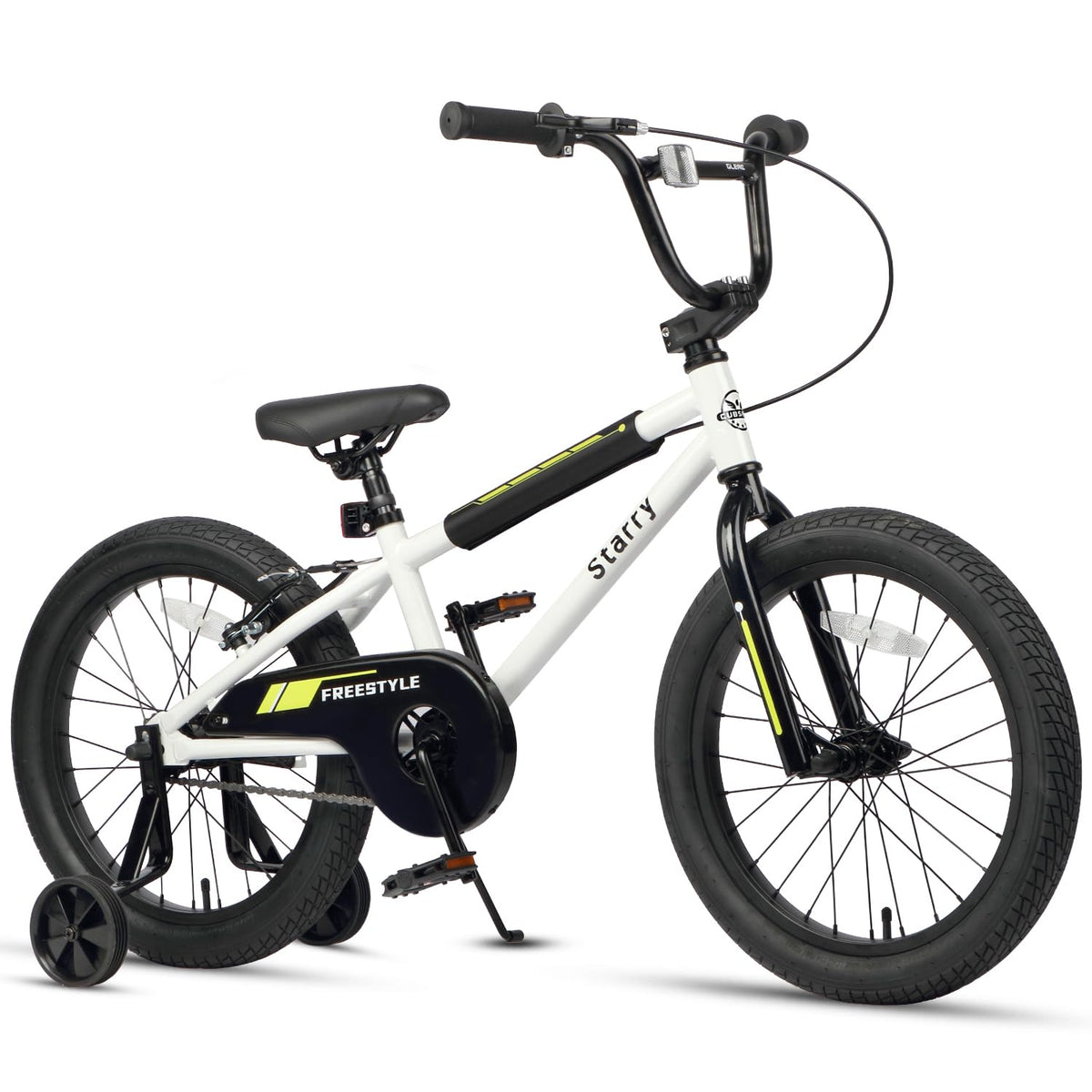 cubsala front profile 18 inch bike showing BMX-style frame and balance benefits