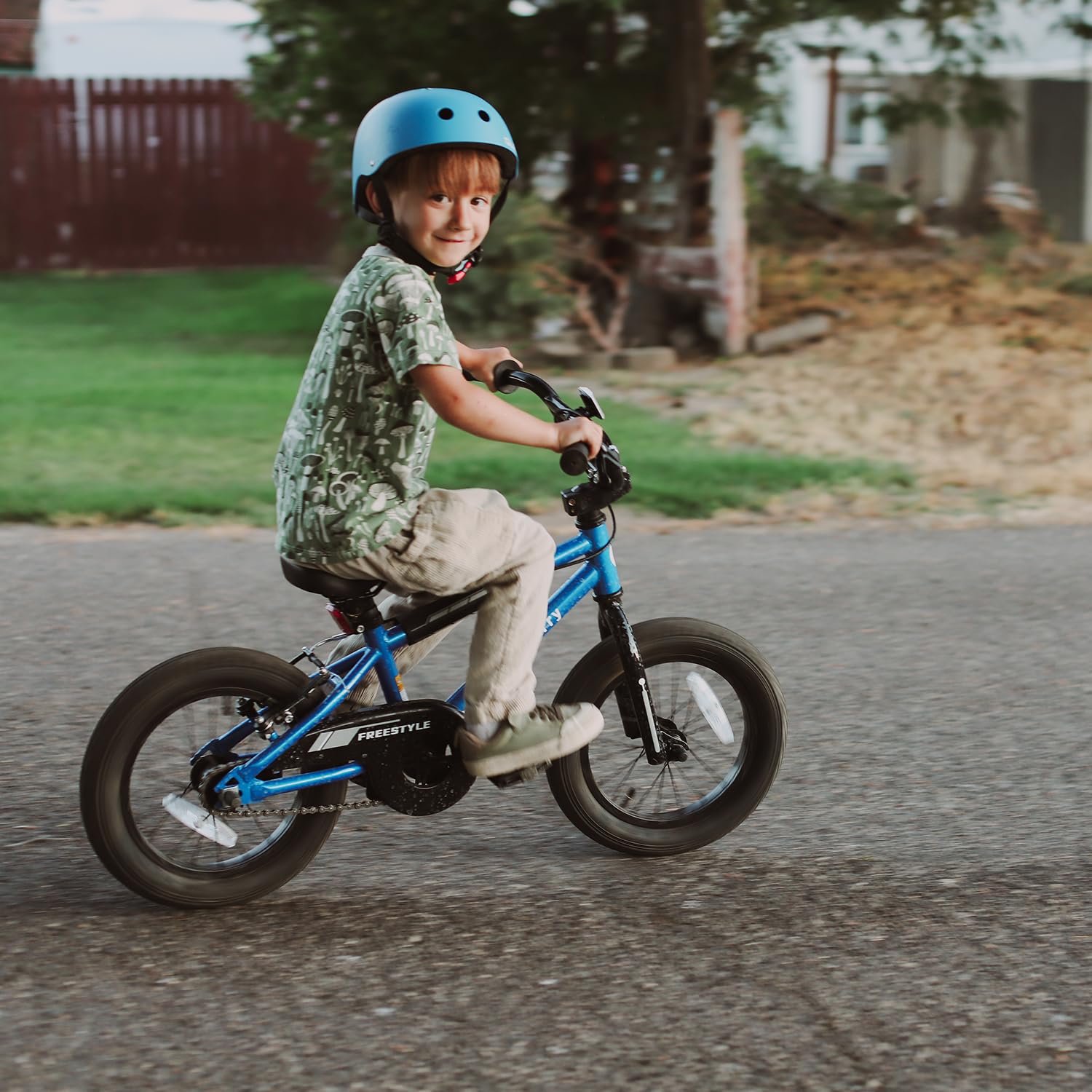 cubsala family riding in park illustrating everyday use and fun